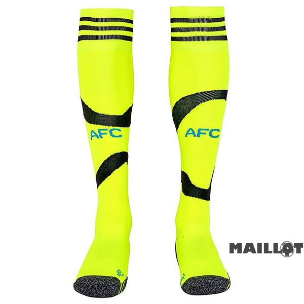 Foot Maillot Pas Cher Exterieur Chaussette Arsenal 2023 2024 Vert