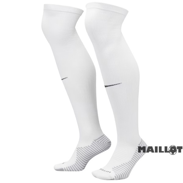 Foot Maillot Pas Cher Exterieur Chaussette Paris Saint Germain 2023 2024 Blanc