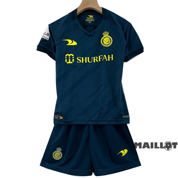 Foot Maillot Pas Cher Exterieur Conjunto De Enfant Al Nassr 2022 2023 Bleu