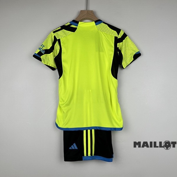 Foot Maillot Pas Cher Exterieur Conjunto De Enfant Arsenal 2023 2024 Vert