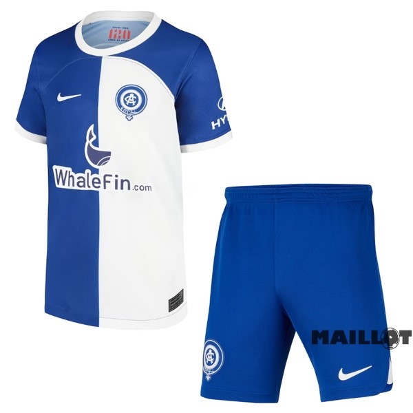 Foot Maillot Pas Cher Exterieur Conjunto De Enfant Atlético Madrid Bleu