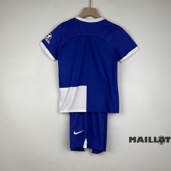 Foot Maillot Pas Cher Exterieur Conjunto De Enfant Atlético Madrid Bleu