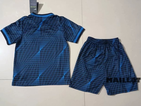 Foot Maillot Pas Cher Exterieur Conjunto De Enfant Chelsea 2023 2024 Bleu