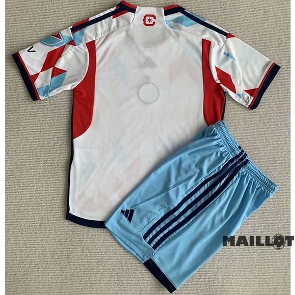 Foot Maillot Pas Cher Exterieur Conjunto De Enfant Chicago Fire 2023 2024 Blanc