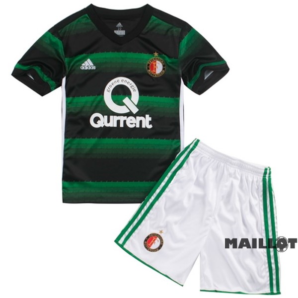 Foot Maillot Pas Cher Exterieur Conjunto De Enfant Feyenoord Rotterdam Retro 2017 2018 Vert