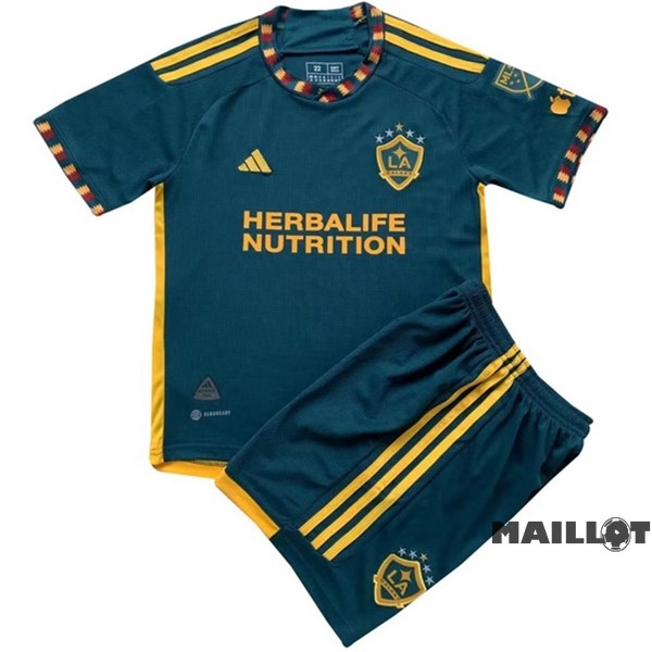 Foot Maillot Pas Cher Exterieur Conjunto De Enfant Los Angeles Galaxy 2023 2024 Vert