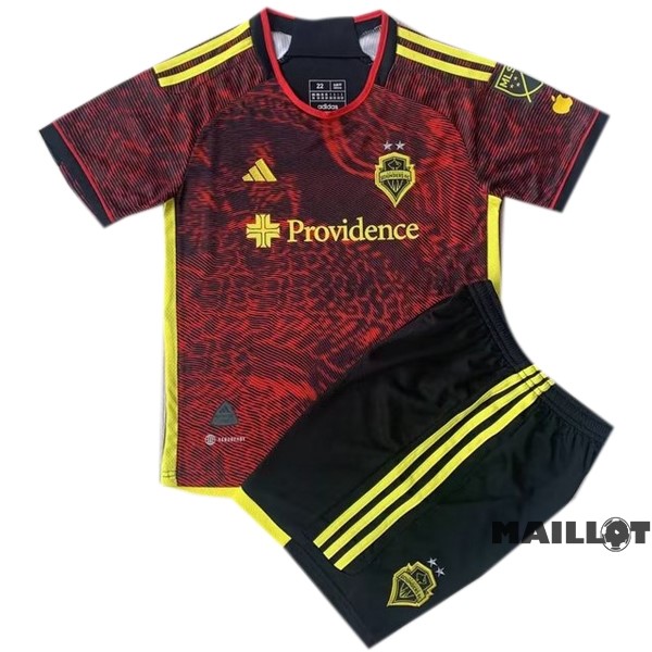Foot Maillot Pas Cher Exterieur Conjunto De Enfant Seattle Sounders 2023 2024 Rouge