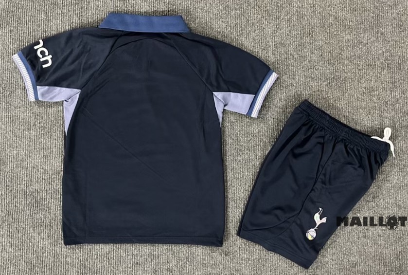 Foot Maillot Pas Cher Exterieur Conjunto De Enfant Tottenham Hotspur 2023 2024 Bleu Marine