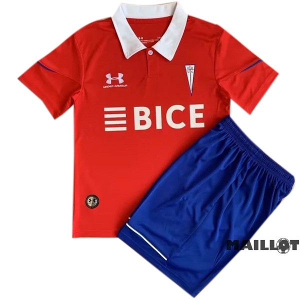 Foot Maillot Pas Cher Exterieur Conjunto De Enfant Universidad Católica 2023 2024 Rouge