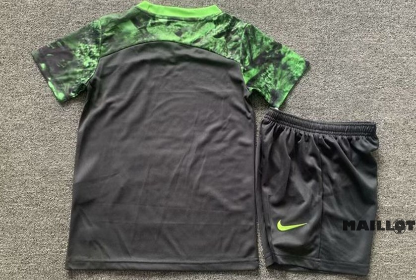 Foot Maillot Pas Cher Exterieur Conjunto De Enfant Wolfsburgo 2023 2024 Vert Marine
