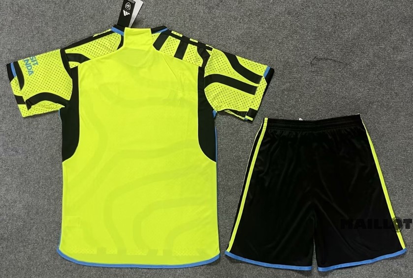 Foot Maillot Pas Cher Exterieur Conjunto De Homme Arsenal 2023 2024 Jaune