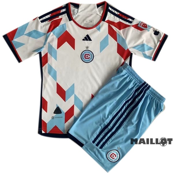 Foot Maillot Pas Cher Exterieur Conjunto De Homme Chicago Fire 2023 2024 Blanc