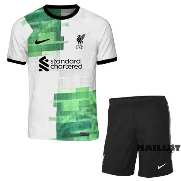 Foot Maillot Pas Cher Exterieur Conjunto De Homme Liverpool 2023 2024 Vert