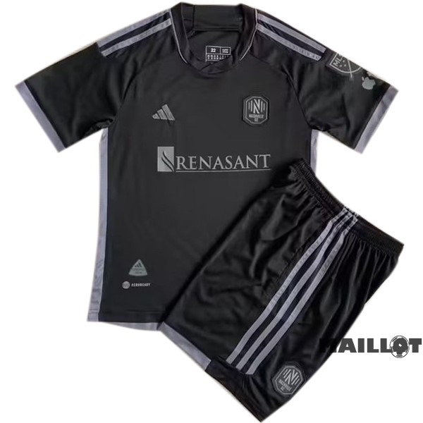 Foot Maillot Pas Cher Exterieur Conjunto De Homme Nashville 2023 2024 Noir