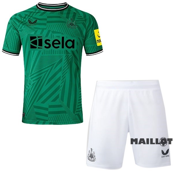 Foot Maillot Pas Cher Exterieur Conjunto De Homme Newcastle United 2023 2024 Vert
