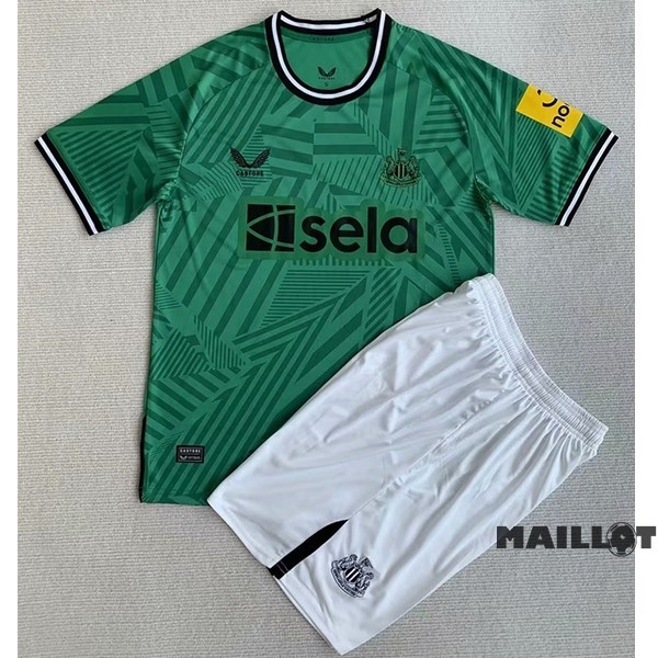 Foot Maillot Pas Cher Exterieur Conjunto De Homme Newcastle United 2023 2024 Vert