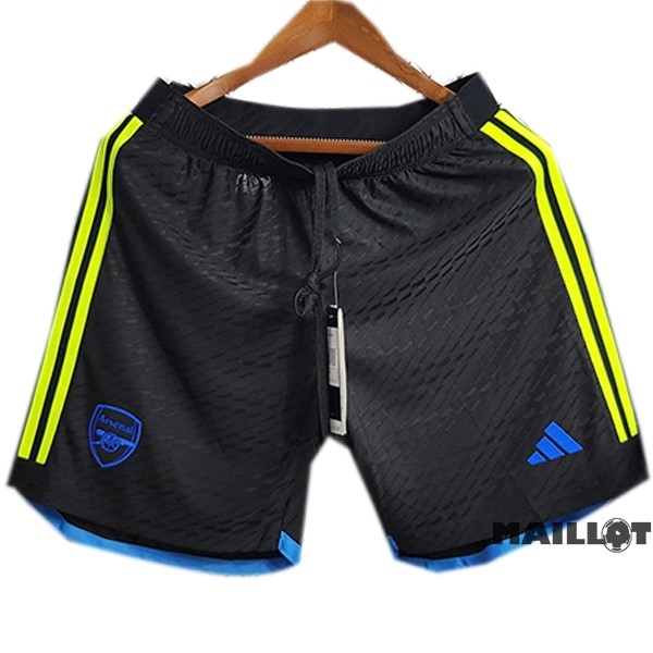 Foot Maillot Pas Cher Exterieur Joueurs Pantalon Arsenal 2023 2024 Noir