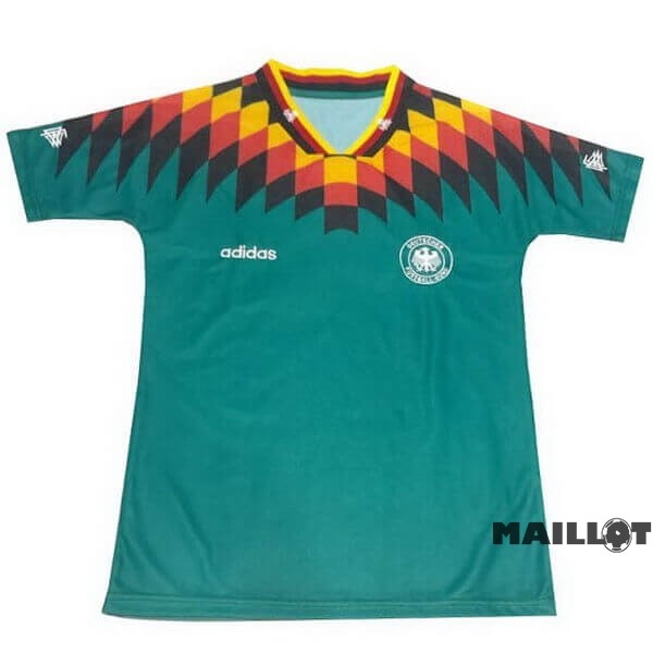 Foot Maillot Pas Cher Exterieur Maillot Allemagne Retro 1994 Vert