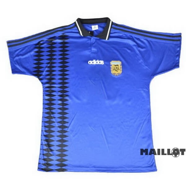 Foot Maillot Pas Cher Exterieur Maillot Argentine Retro 1994 Bleu