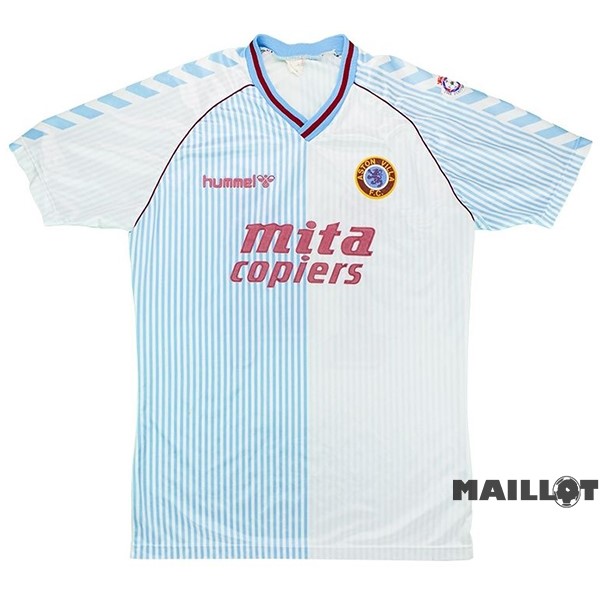 Foot Maillot Pas Cher Exterieur Maillot Aston Villa Retro 1988 1989 Blanc