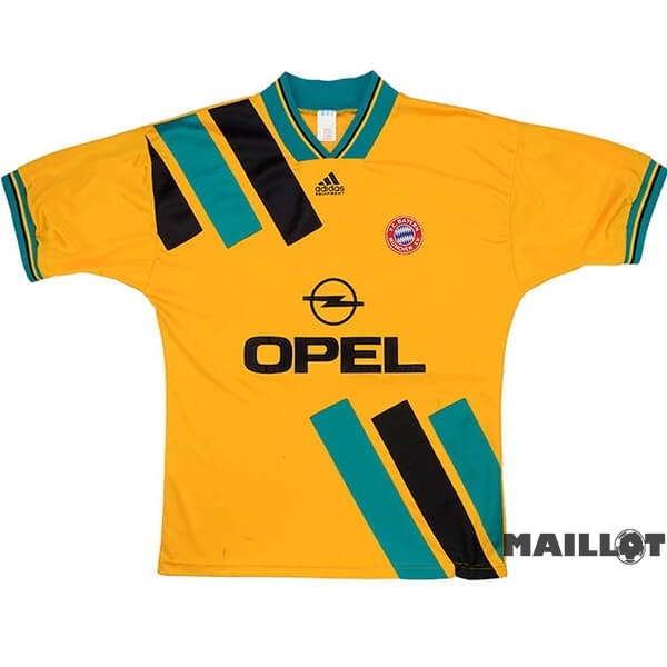 Foot Maillot Pas Cher Exterieur Maillot Bayern Múnich Retro 1993 1995 Jaune