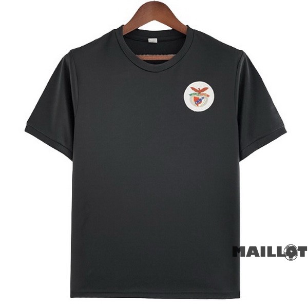 Foot Maillot Pas Cher Exterieur Maillot Benfica Retro 1973 1974 Noir