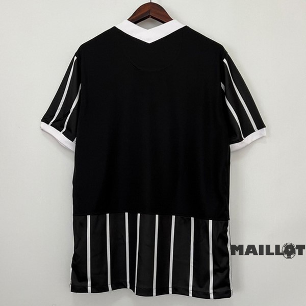 Foot Maillot Pas Cher Exterieur Maillot Corinthians Paulista Retro 2020 2021 Noir