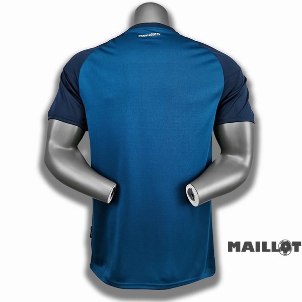Foot Maillot Pas Cher Exterieur Maillot Derby County Retro 2020 2021 Bleu
