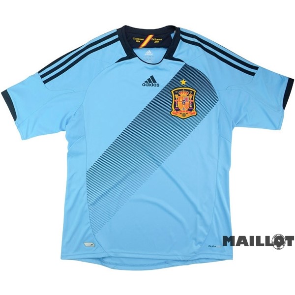 Foot Maillot Pas Cher Exterieur Maillot Espagne Retro 2012 Bleu