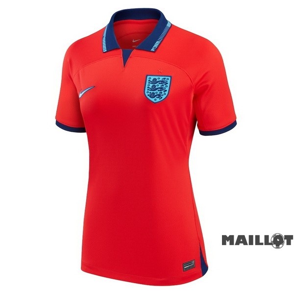 Foot Maillot Pas Cher Exterieur Maillot Femme Angleterre 2022 Rouge