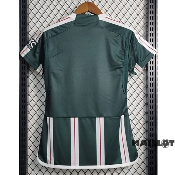 Foot Maillot Pas Cher Exterieur Maillot Femme Manchester United 2023 2024 Vert