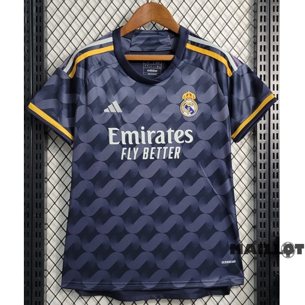 Foot Maillot Pas Cher Exterieur Maillot Femme Real Madrid 2023 2024 Gris