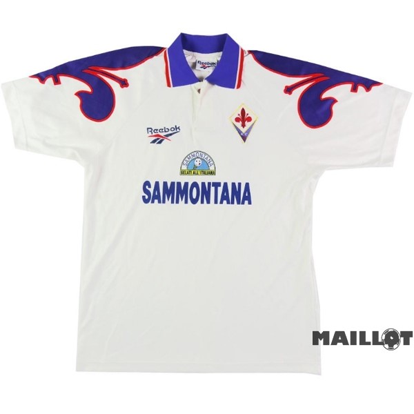 Foot Maillot Pas Cher Exterieur Maillot Fiorentina Retro 1995 1996 Blanc