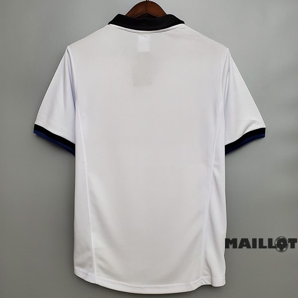Foot Maillot Pas Cher Exterieur Maillot Inter Milán Retro 1998 1999 Blanc