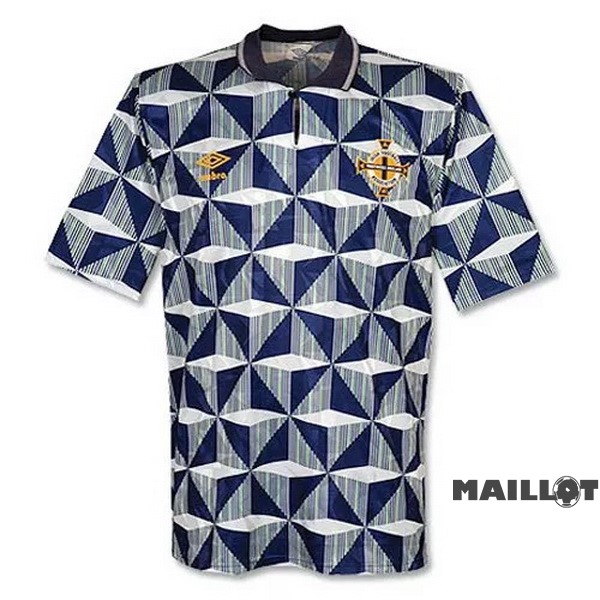 Foot Maillot Pas Cher Exterieur Maillot Irlande Del Norte Retro 1990 1993 Gris