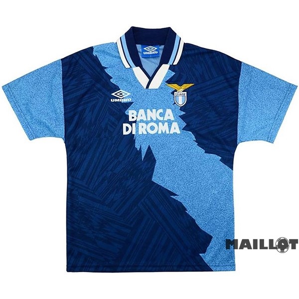Foot Maillot Pas Cher Exterieur Maillot Lazio Retro 1995 1996 Bleu