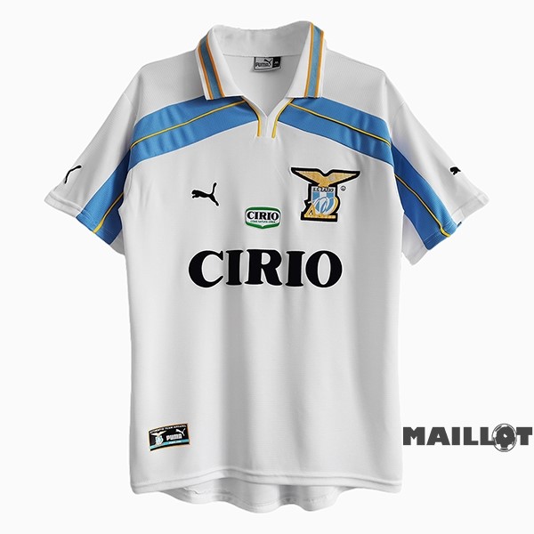 Foot Maillot Pas Cher Exterieur Maillot Lazio Retro 1998 2000 Blanc