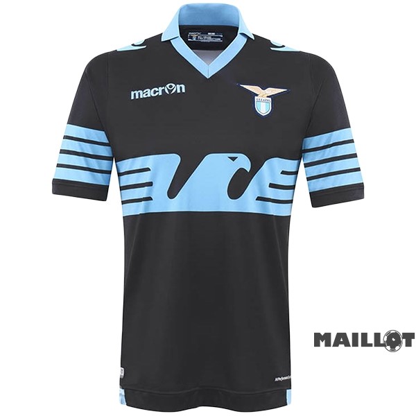 Foot Maillot Pas Cher Exterieur Maillot Lazio Retro 2015 Noir