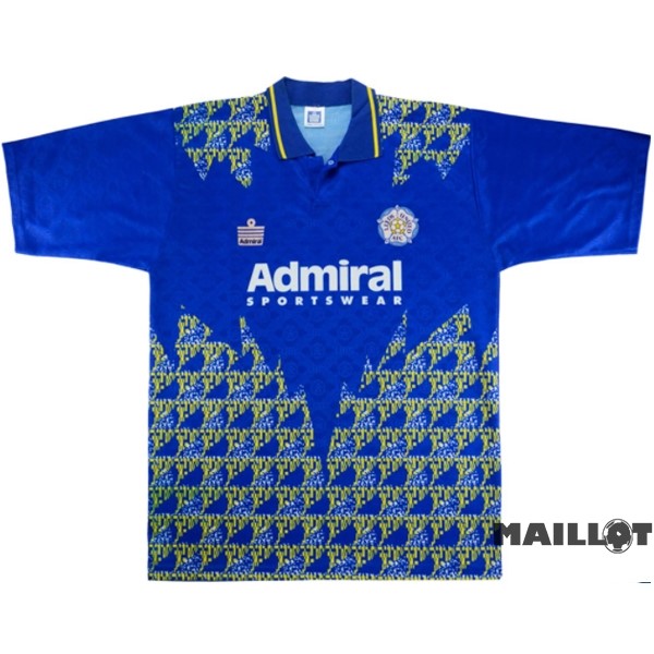 Foot Maillot Pas Cher Exterieur Maillot Leeds United Retro 1992 1993 Bleu