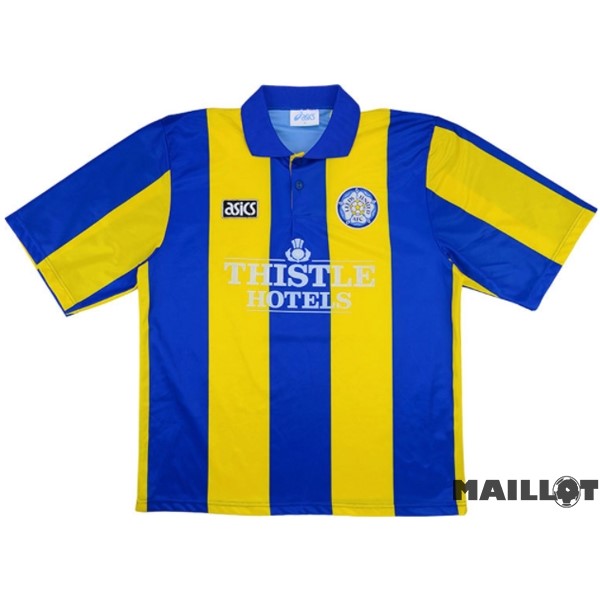 Foot Maillot Pas Cher Exterieur Maillot Leeds United Retro 1993 1995 Bleu