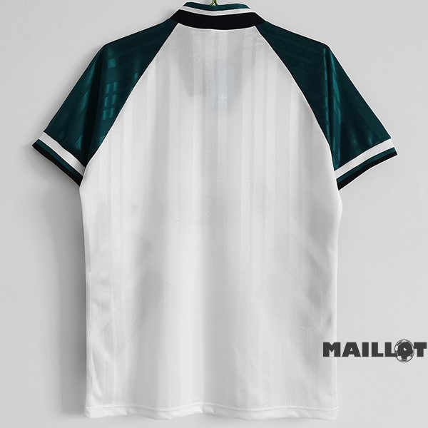 Foot Maillot Pas Cher Exterieur Maillot Liverpool Retro 1993 1995 Blanc Vert
