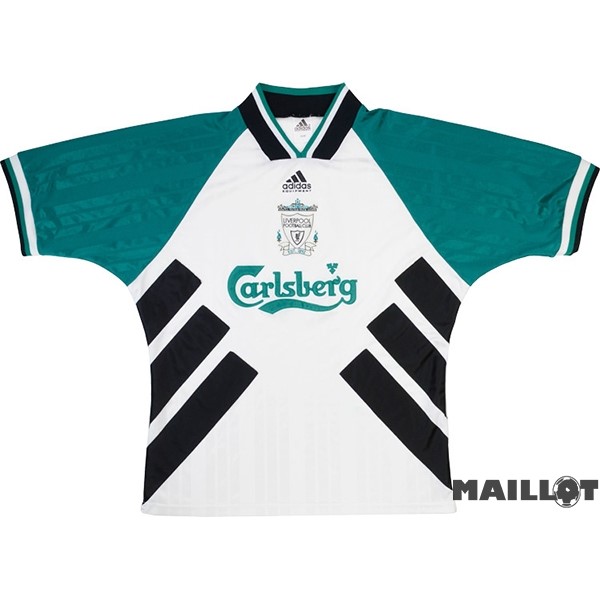 Foot Maillot Pas Cher Exterieur Maillot Liverpool Retro 1993 1995 Vert