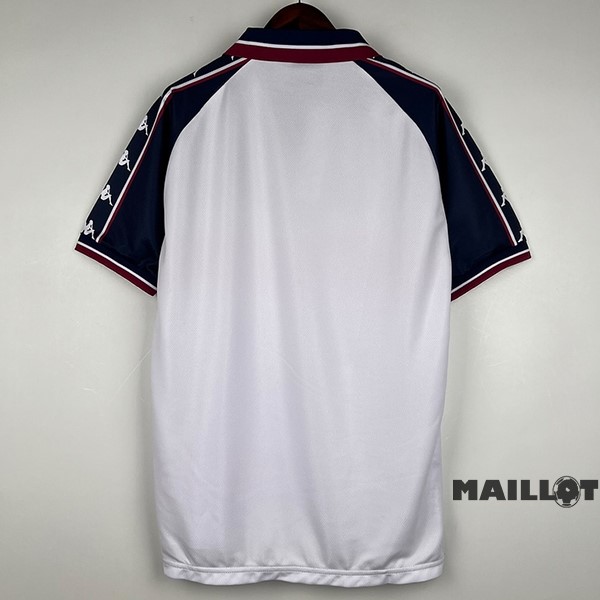 Foot Maillot Pas Cher Exterieur Maillot Manchester City Retro 1997 1998 Blanc