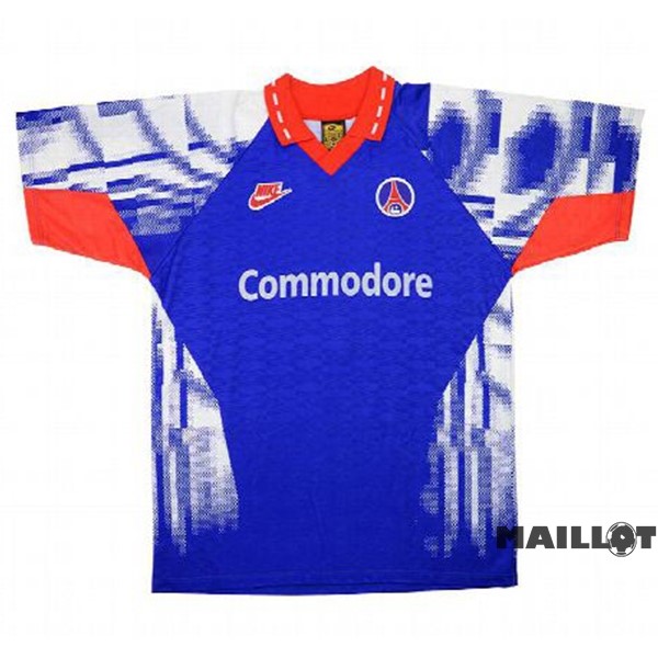 Foot Maillot Pas Cher Exterieur Maillot Paris Saint Germain Retro 1992 1993 Bleu