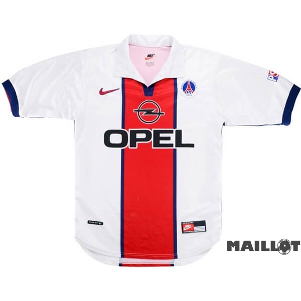 Foot Maillot Pas Cher Exterieur Maillot Paris Saint Germain Retro 1998 1999 Blanc