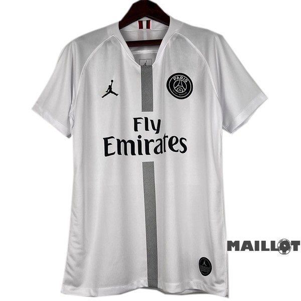 Foot Maillot Pas Cher Exterieur Maillot Paris Saint Germain Retro 2018 2019 Blanc