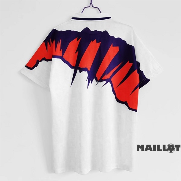 Foot Maillot Pas Cher Exterieur Maillot Pays de Galles Retro 1991 1993 Blanc