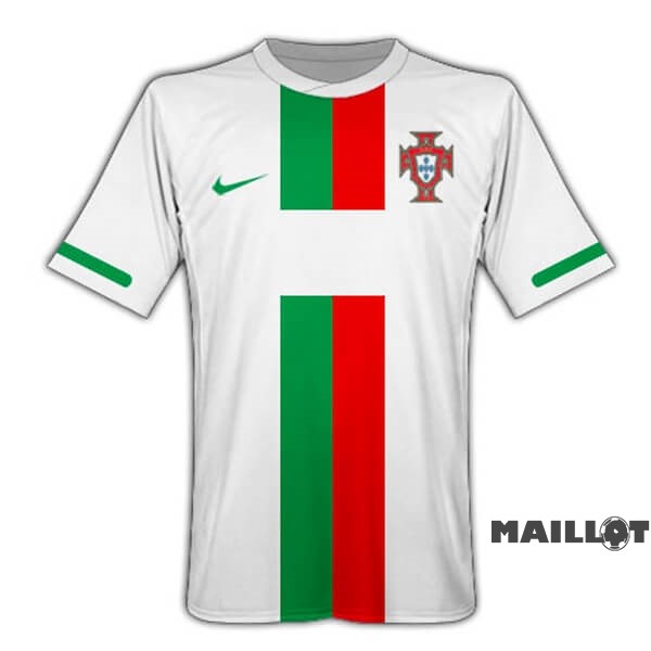 Foot Maillot Pas Cher Exterieur Maillot Portugal Retro 2010 Blanc