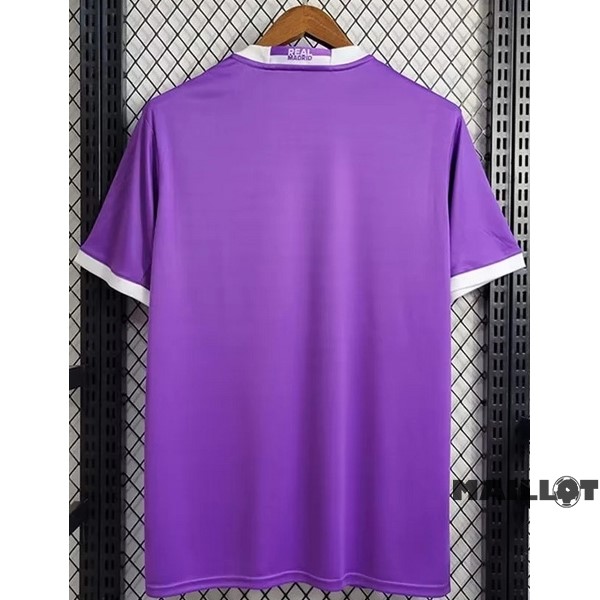 Foot Maillot Pas Cher Exterieur Maillot Real Madrid Retro 2016 2017 Purpura