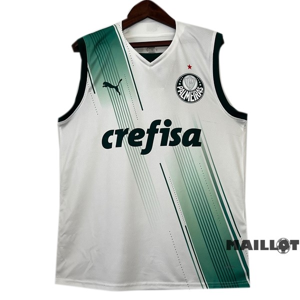 Foot Maillot Pas Cher Exterieur Maillot Sans Manches Palmeiras 2023 2024 Blanc